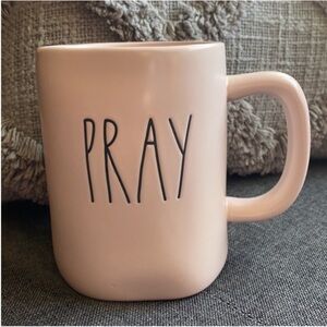 Rae Dunn Blush Mug - Pray